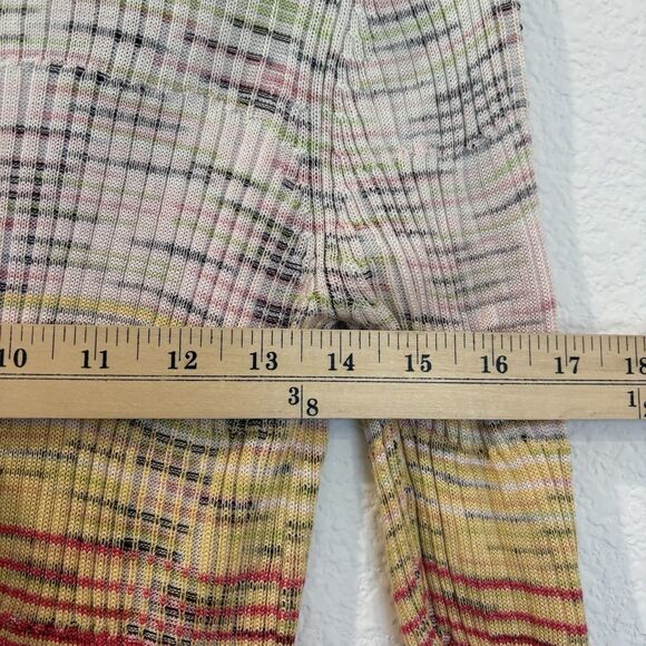Missoni Cardigan Sweater 4 XS Multicolor Striped V-neck Made in Italy Classic - Picture 14 of 16